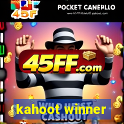 kahoot winner